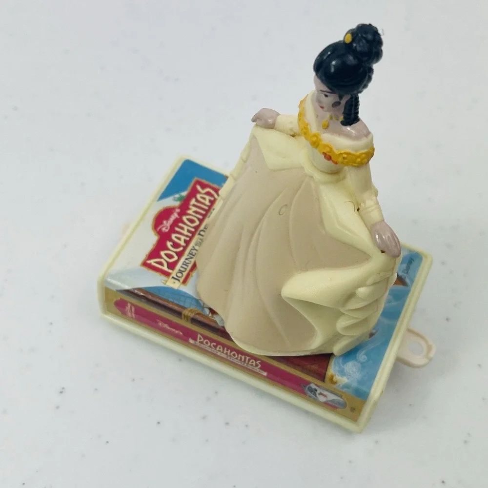 Disney Pocahontas McDonalds Happy Meal Toy Princesses VHS‎ Mobile Train Car